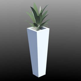 Deco Flower 3D Object | FREE Artlantis Objects Download